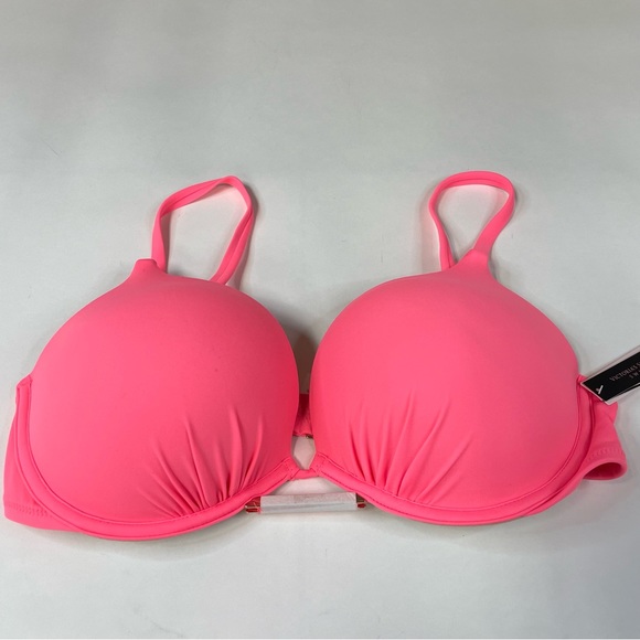 Victoria's Secret Swim New Victorias Secret 36c Bombshell Bikini Top Adds 2 Cups Sizes Solid